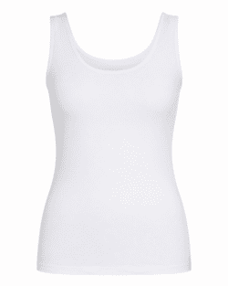 Tanktop - Bambus - Hvid - Trofé