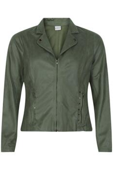 Jakke kort - Mapelina - Moss Green - iN FRONT