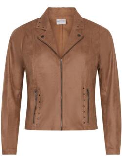 Jakke kort - Mapelina - Cognac - iN FRONT