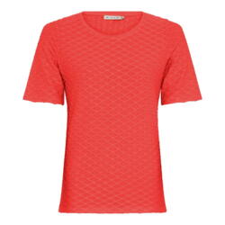 T-shirt - Basic Summer Relief - Coral - Micha