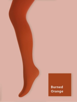 Tights strømpebuks - Burned Orange - du Milde