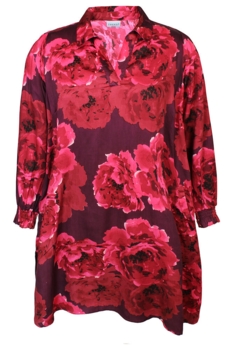 Kjole - Skye - Maroon - Zhenzi