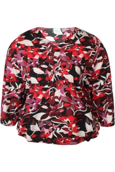 Bluse - Saki - Maroon - Zhenzi