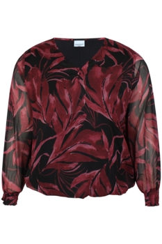 Bluse - Seya - Bordeaux - Zhenzi