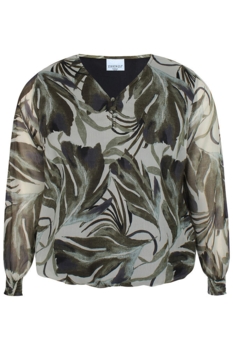 Bluse - Seya - Grøn - Zhenzi