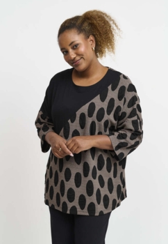 Bluse - PNJamina - Taupe - Pont Neuf