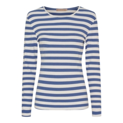 Langærmet T-shirt - MdcBegonia - Fiordo - Marta du Château