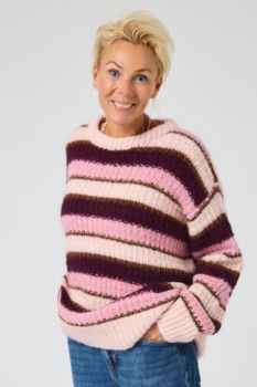 Pullover - Strik - Fyraften - Rose - Lene Beier X Lind
