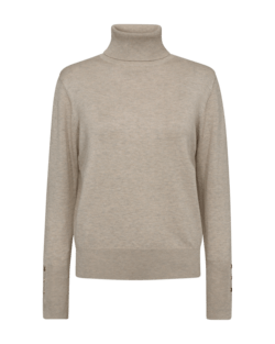 Pullover - Strik - FQKatie - Moonbeam Melange - FREEQUENT