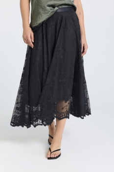 Nederdel - FQLALLY - Black - FREEQUENT