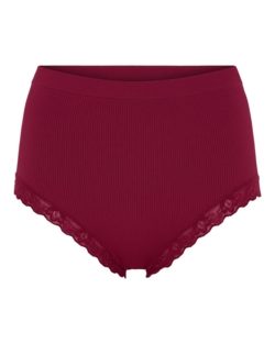 Trusser - Feline Rib Midi - Bordo - Tim & Simonsen