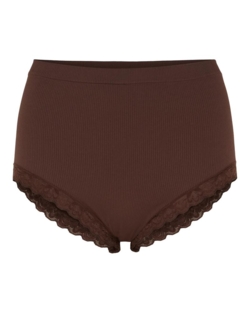 Trusser - Feline Rib Midi - Cioccolato - Tim & Simonsen