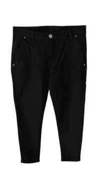 Chino Jeans - Sanne - Sort - ZE-ZE