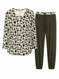 Pyjamas - 78-2492 - Forrest Flower - Lady Avenue