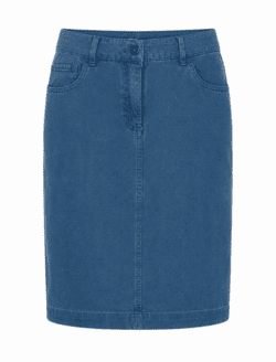 Nederdel - 219858 - Denim/Blå - Signature