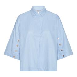 Skjorte - Klara Stripe - blue - Continue