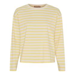 Langærmet T-shirt - Kara - Yellow - Marta du Château
