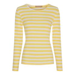 Langærmet T-shirt - Begonia - Giallo - Marta du Château