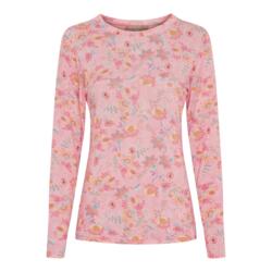Langærmet T-shirt - Elissa - Rosa - Marta du Château