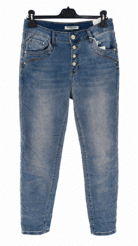 Jeans - KM2912 - Baggy - Blå - Karostar