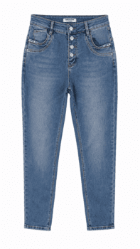 Jeans - KM2910 - Blå - Karostar