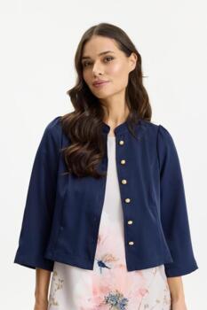 Jakke - Lisa - Dark Blue - IN FRONT
