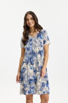 Kjole - Lucy - Blue - IN FRONT