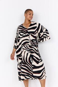 Kjole - WA-Salma 4 - Brun/Sort - Wasabi Concept