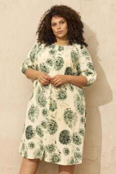 Kjole - Frida - Green - Zhenzi