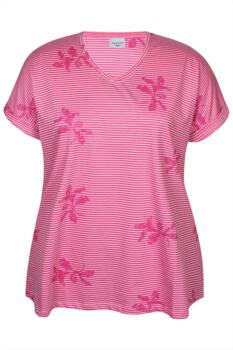 T-shirt - Alberta - Pink - Zhenzi