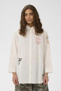 Skjorte - CUjila Olena - Spring Gardenia - CULTURE