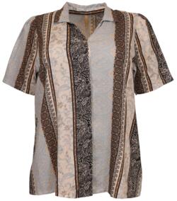 Skjorte - Lisetta - Blue Combi - Cassiopeia