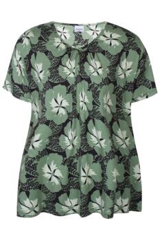 Bluse - Cindy - Cactus Green - Zhenzi