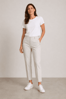 Bukser - Milano Mila Wide Flexi - Beige - Anna Montana