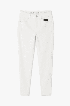 Jeans - Angelika Slim Fit 7/8 - Hvid - Anna Montana
