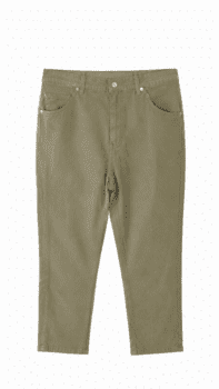 Capri bukser - Dora Comfort Flexi - Lys Oliven - Anna Montana