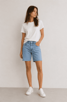 Shorts - Milano Dina Straight - Bleached - Anna Montana
