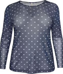 Meshbluse - Gwenna - Navy Combi - Cassiopeia