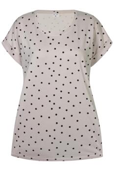 T-shirt - Ze-Disha - Sand/Sort - ZE-ZE