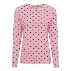 Langærmet T-shirt - Elissa - Pink - Marta du Château