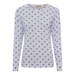 Langærmet T-shirt - Elissa - Celeste - Marta du Château