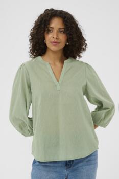 Bluse - KAgabriela - Sea Spray / Green - KAFFE
