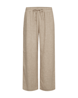 7/8 Bukser - FQLava - Sand Melange - FREEQUENT