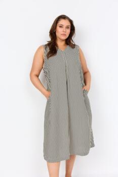 Kjole - WA-Hedi 3 - Sort/Hvid - Wasabi Concept