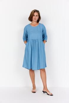 Kjole - WA-Flora 16 - Denim Blue - Wasabi Concept