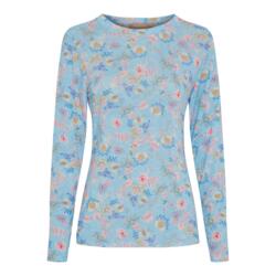 Langærmet T-shirt - Elissa - Lyseblå - MARTA du Château