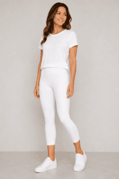 Leggins 3/4 - Malus - Hvid - ZE -ZE