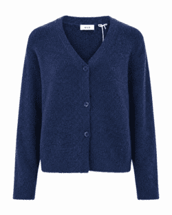 Cardigan - Strik - 13321 - Navy - M.X.O