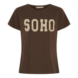T-shirt - Herdis - Mørkebrun - MARTA du Château