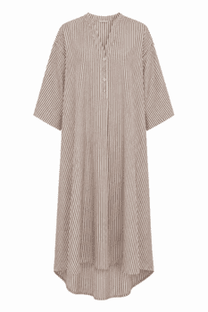 Kjole - Mumbai Stripe - Brun - Gaspar